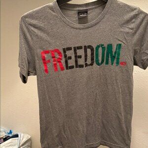 Gray Graphic Short Sleeve Tee
